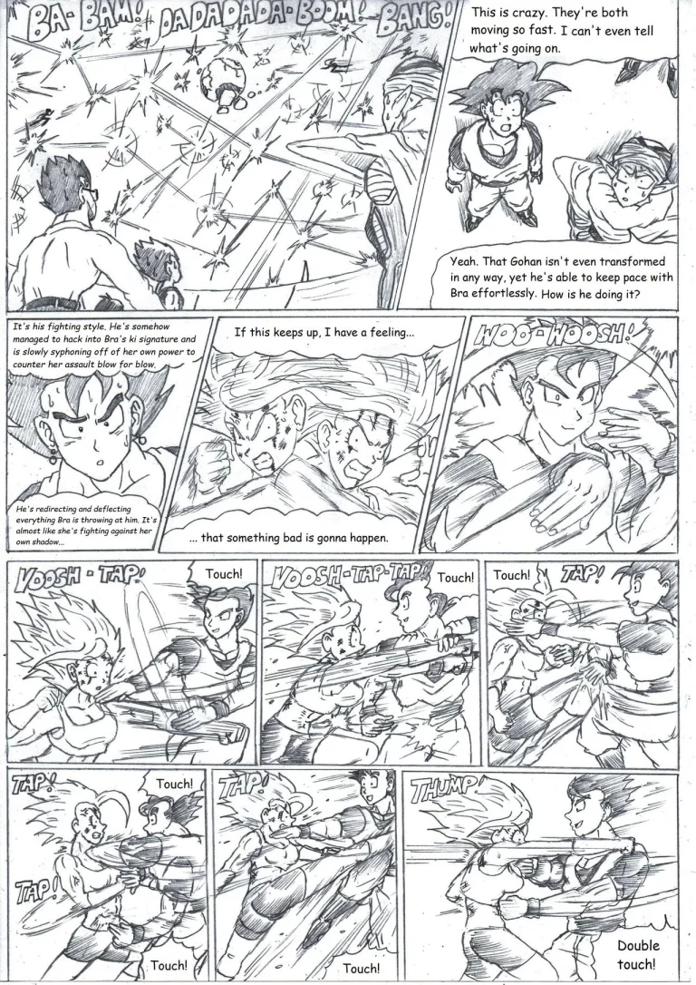 Brotherly Love - Gohan X Bra porn comic picture 24