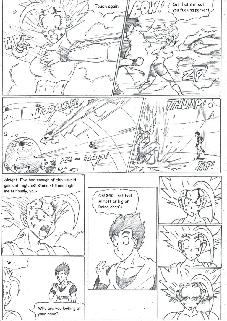Brotherly Love - Gohan X Bra porn comic picture 25