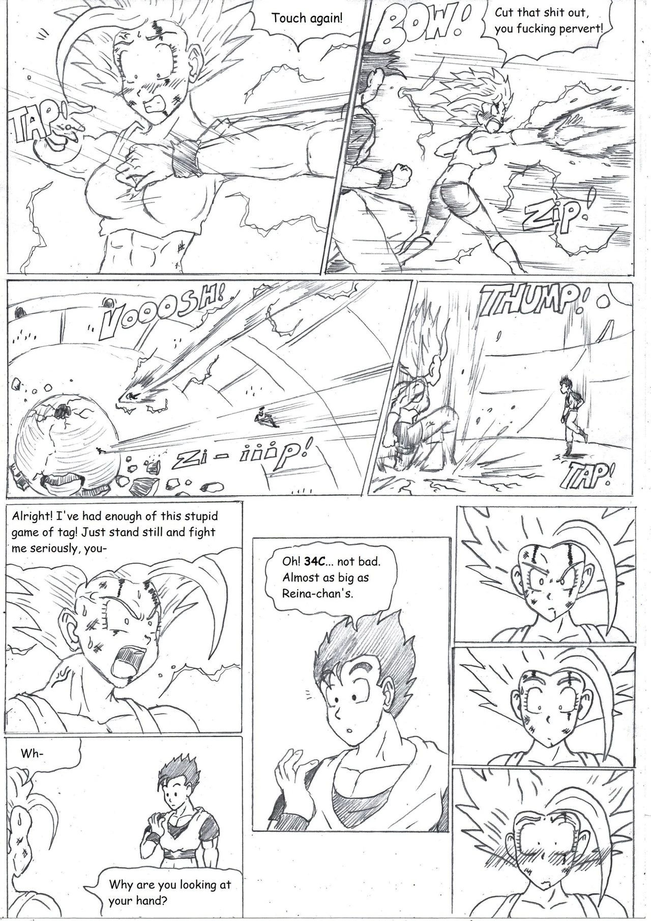 Brotherly Love - Gohan X Bra porn comic picture 25