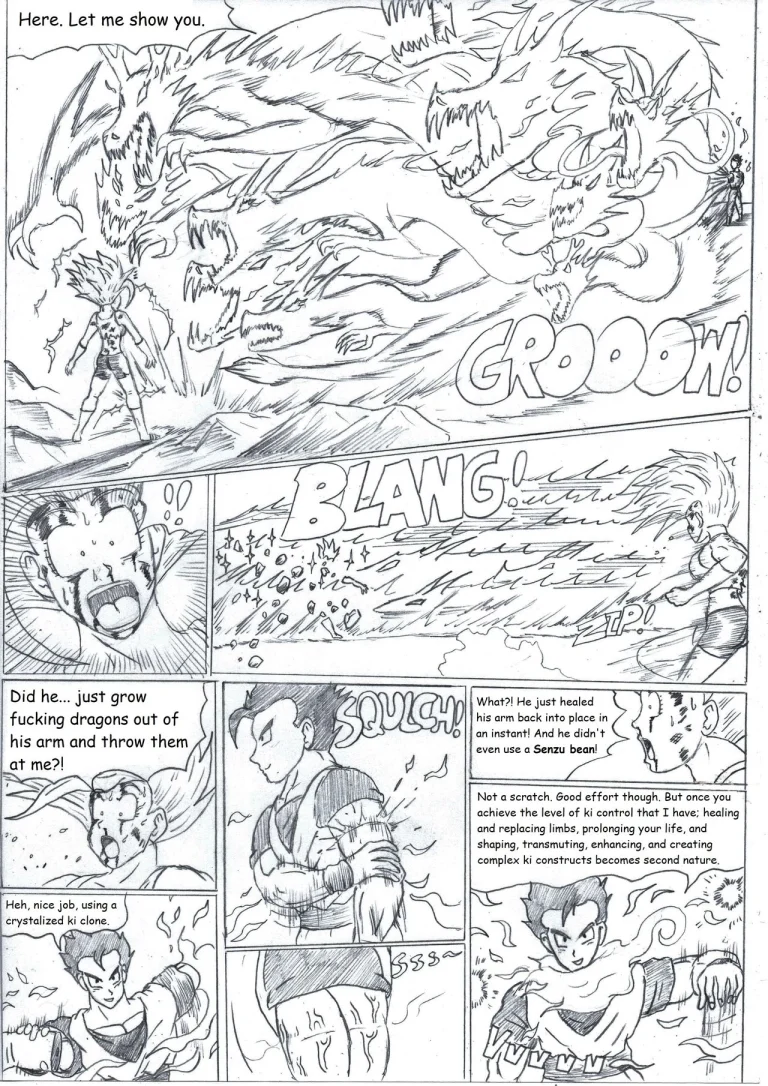 Brotherly Love - Gohan X Bra porn comic picture 35