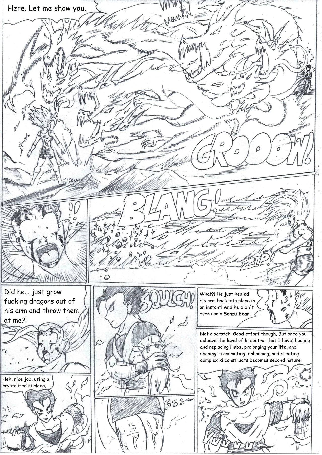 Brotherly Love - Gohan X Bra porn comic picture 35