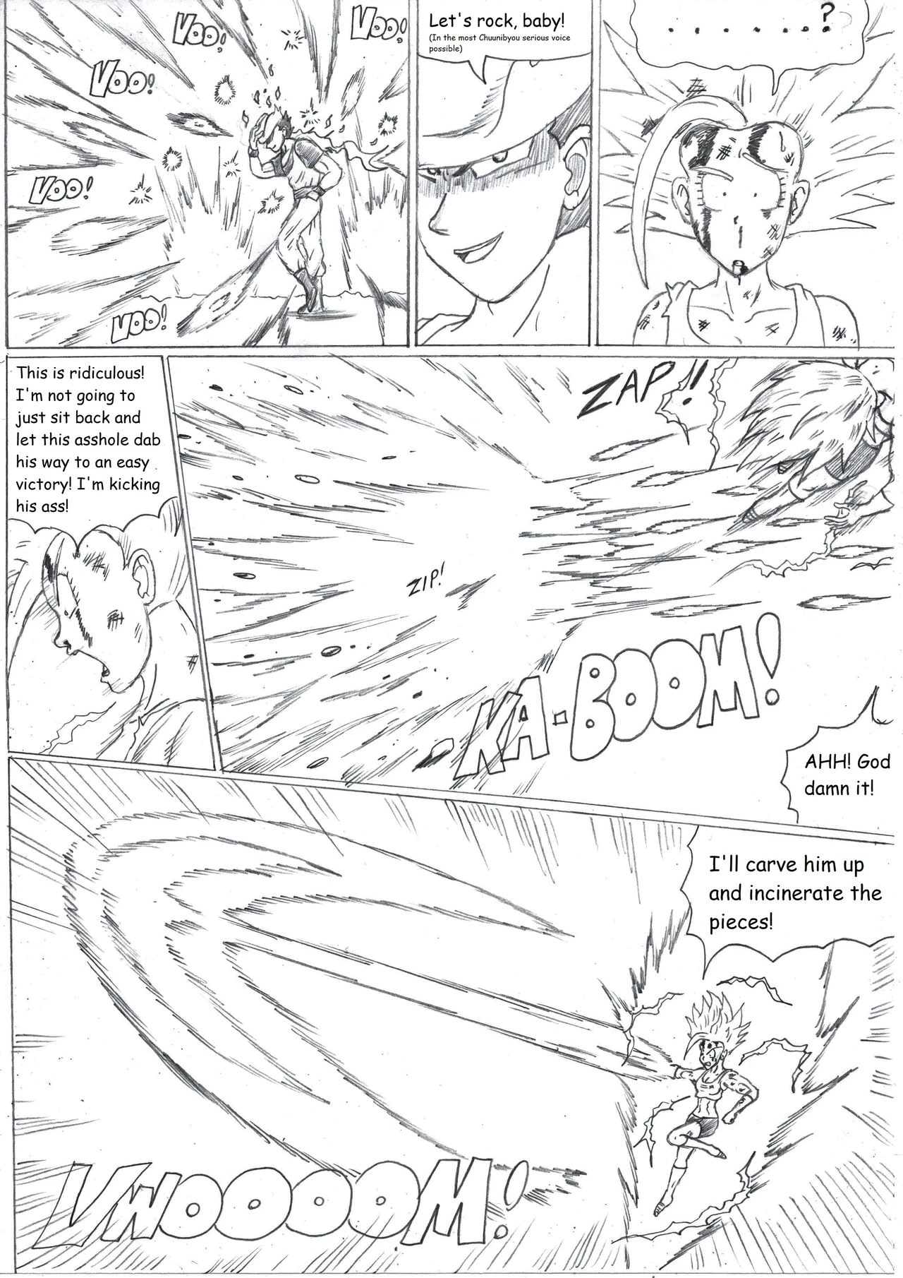 Brotherly Love - Gohan X Bra porn comic picture 37