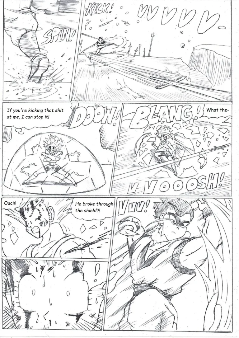 Brotherly Love - Gohan X Bra porn comic picture 41
