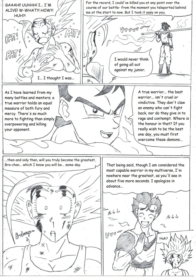 Brotherly Love - Gohan X Bra porn comic picture 44