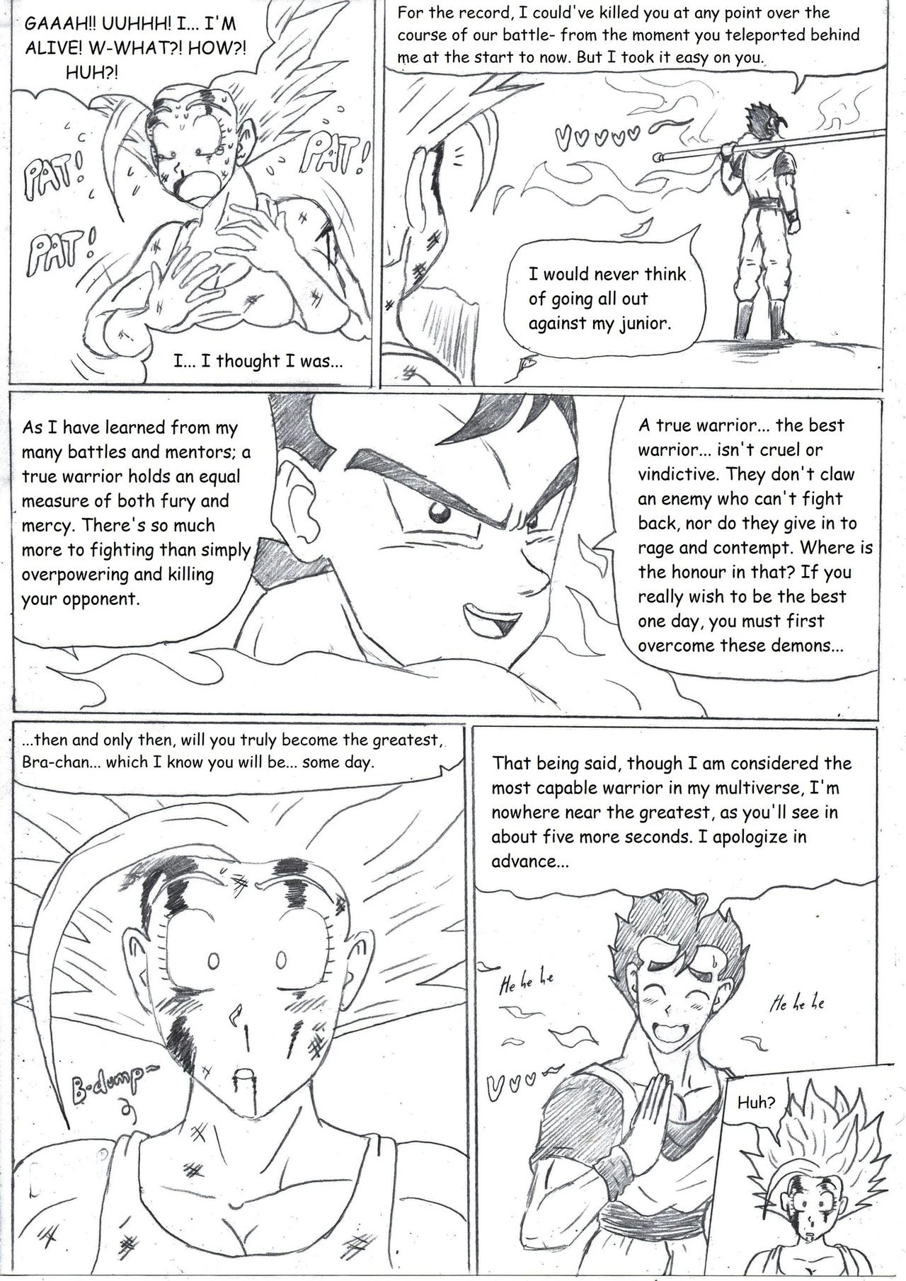Brotherly Love - Gohan X Bra porn comic picture 44