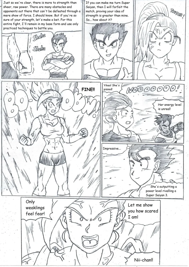 Brotherly Love - Gohan X Bra porn comic picture 5