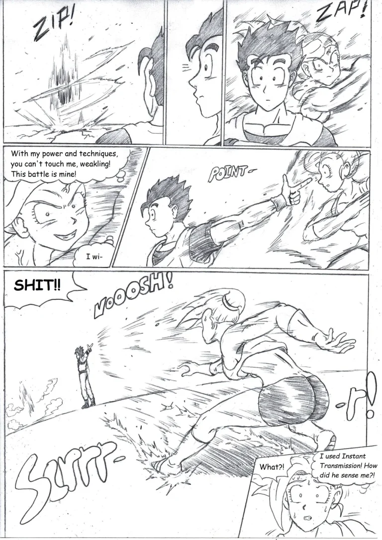 Brotherly Love - Gohan X Bra porn comic picture 6