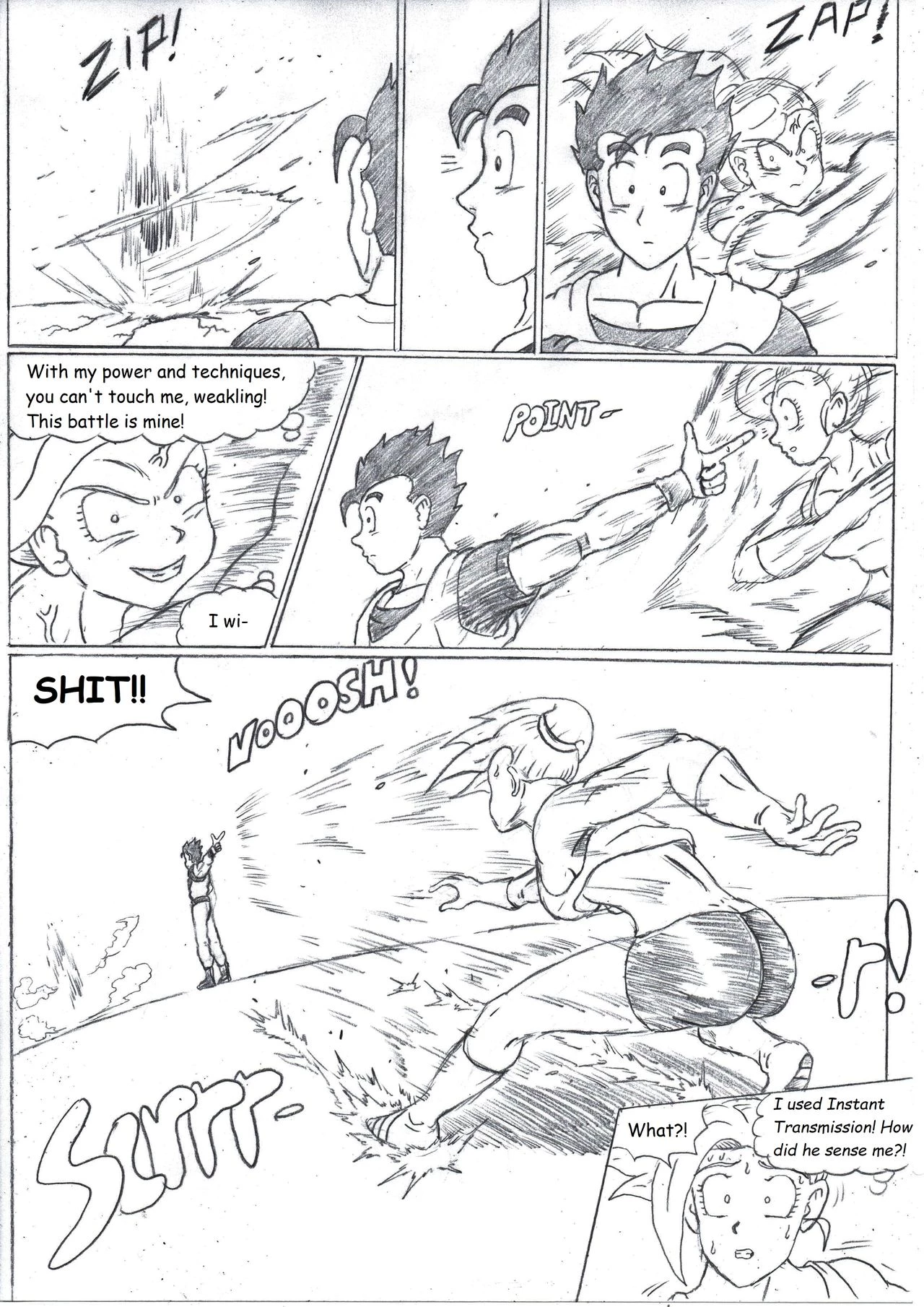 Brotherly Love - Gohan X Bra porn comic picture 6