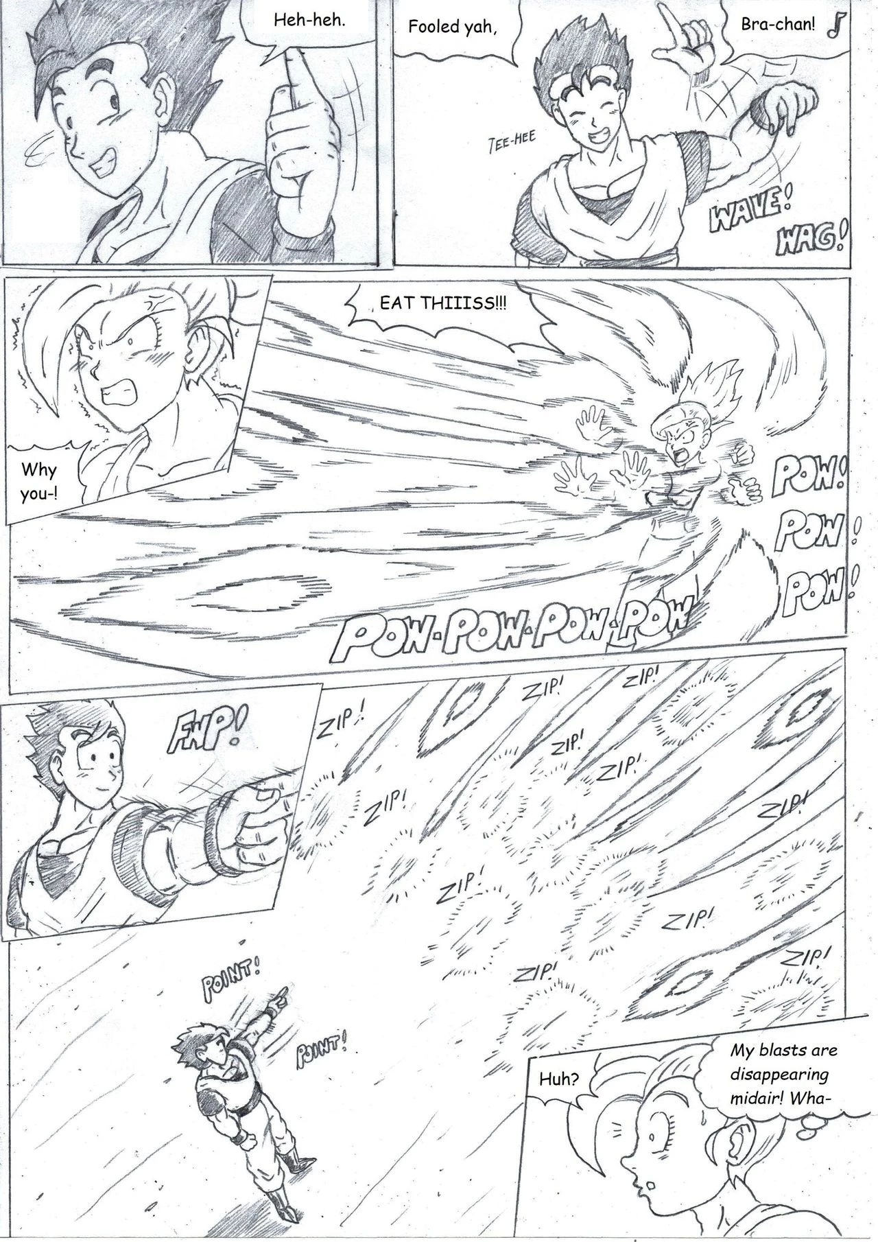 Brotherly Love - Gohan X Bra porn comic picture 7