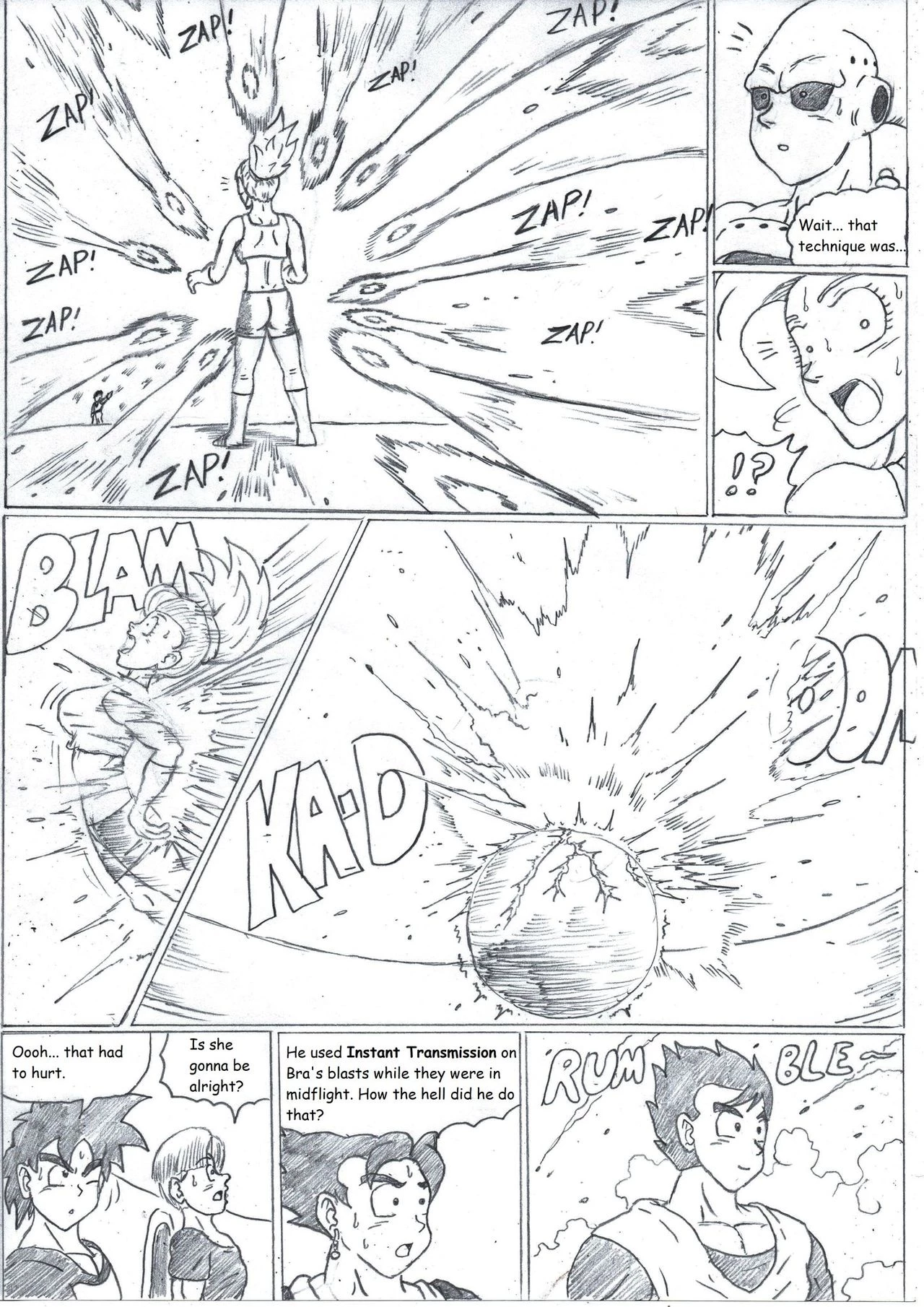 Brotherly Love - Gohan X Bra porn comic picture 8