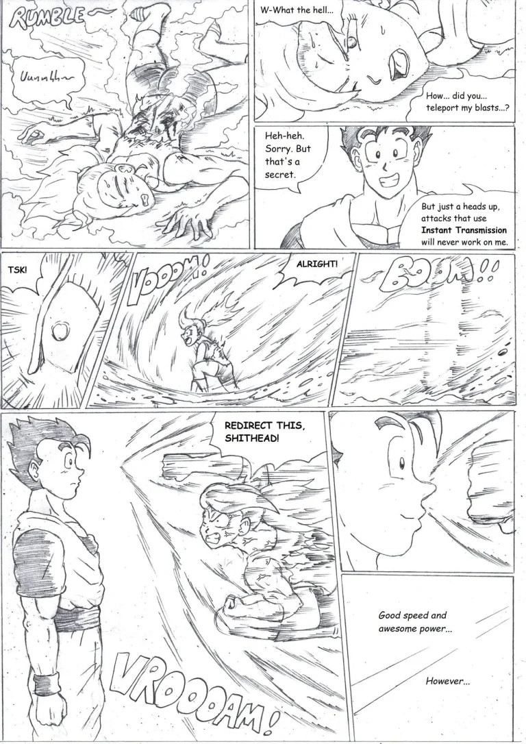 Brotherly Love - Gohan X Bra porn comic picture 9