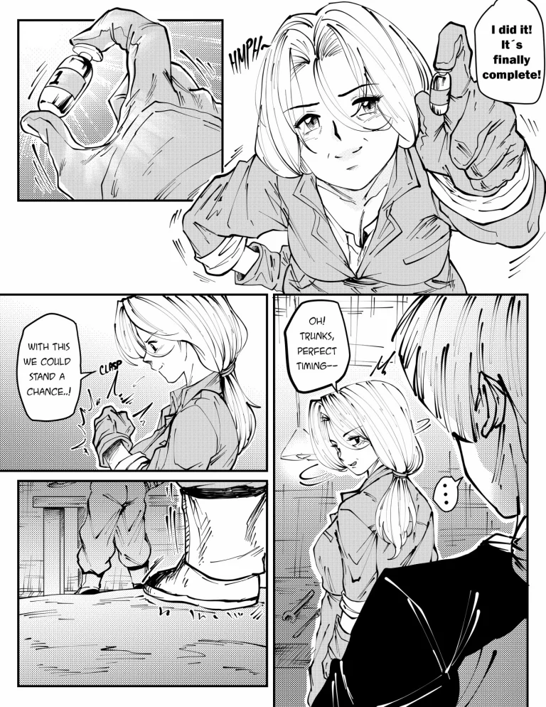 Bulma's Hope porn comic picture 18