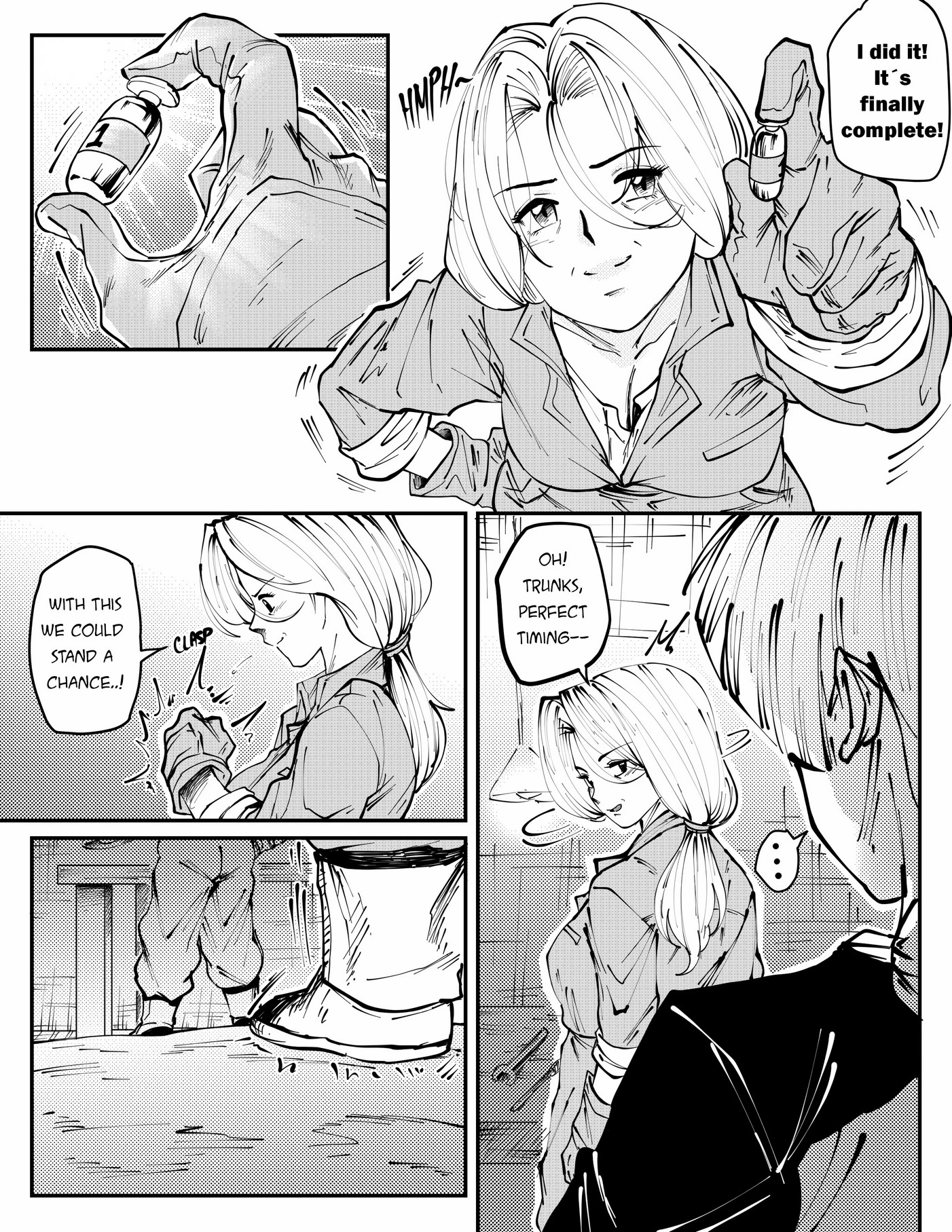 Bulma's Hope porn comic picture 18