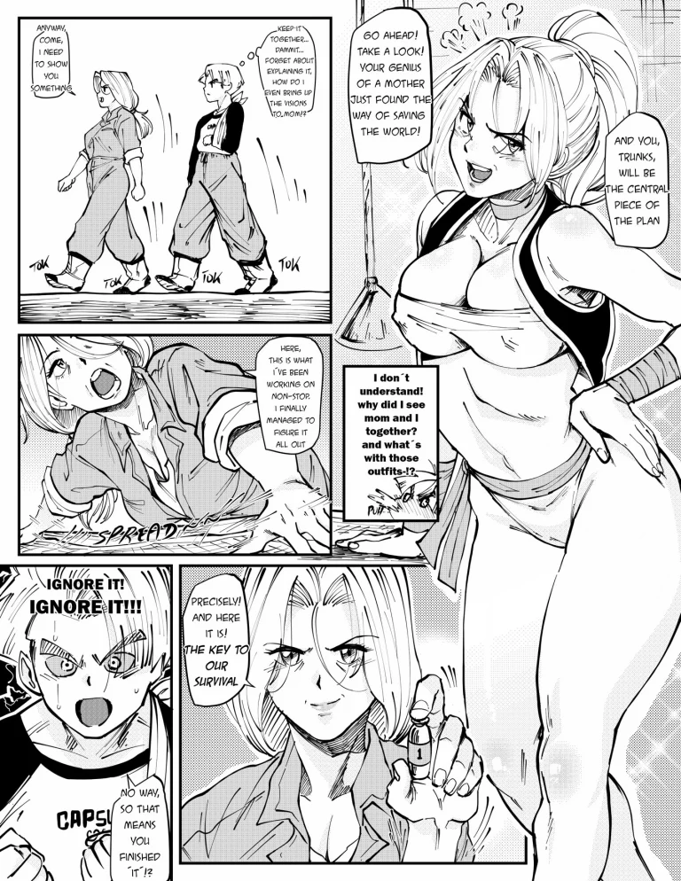 Bulma's Hope porn comic picture 20