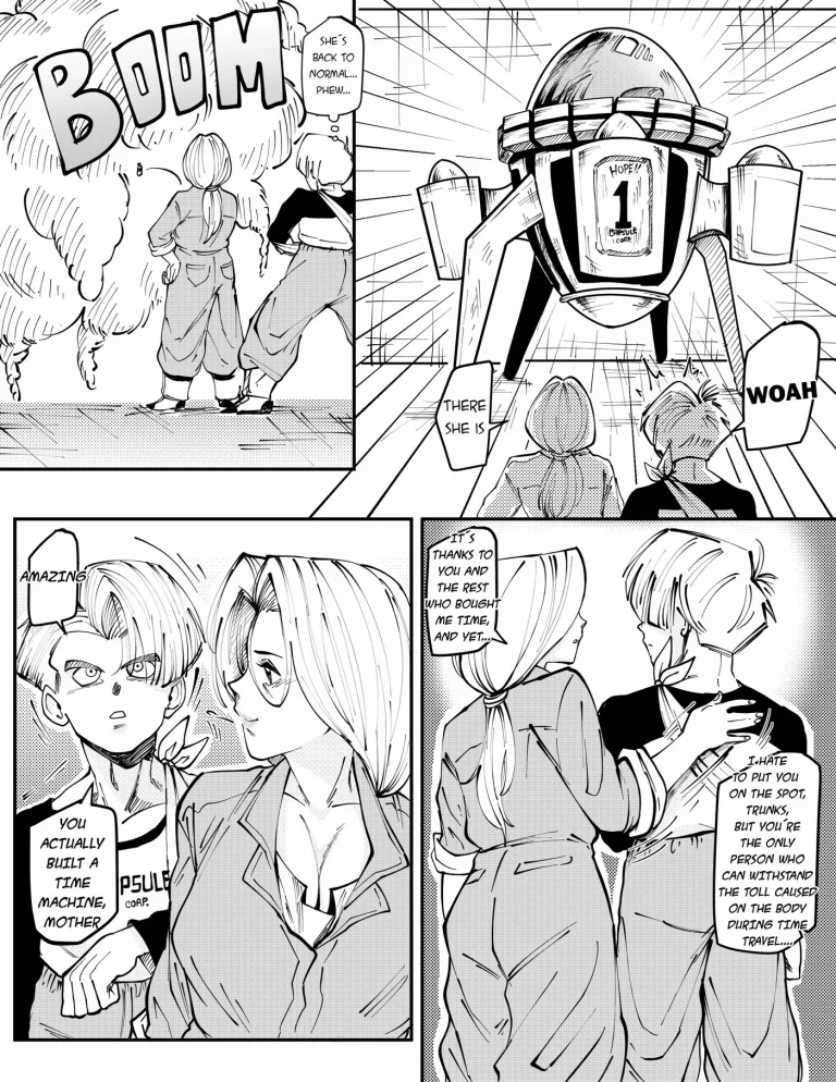 Bulma's Hope porn comic picture 21