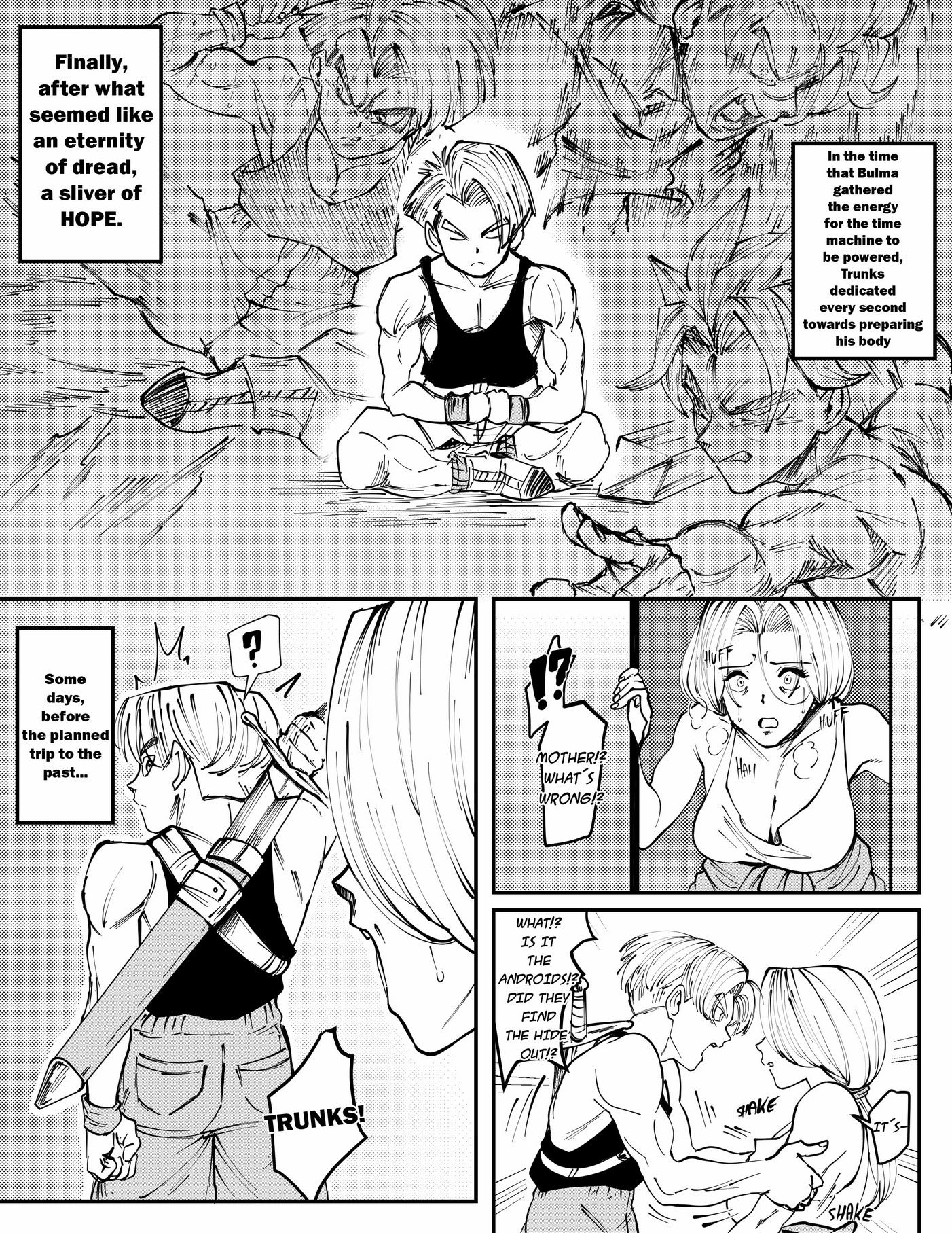 Bulma's Hope porn comic picture 23