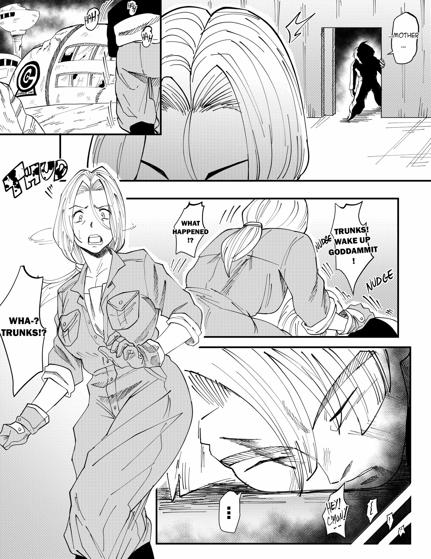 Bulma's Hope porn comic picture 9