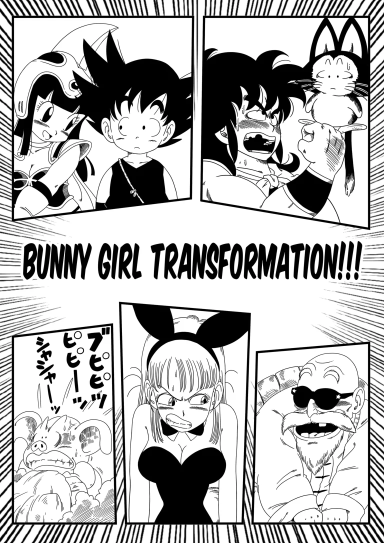 Bunny Girl Transformation porn comic picture 3
