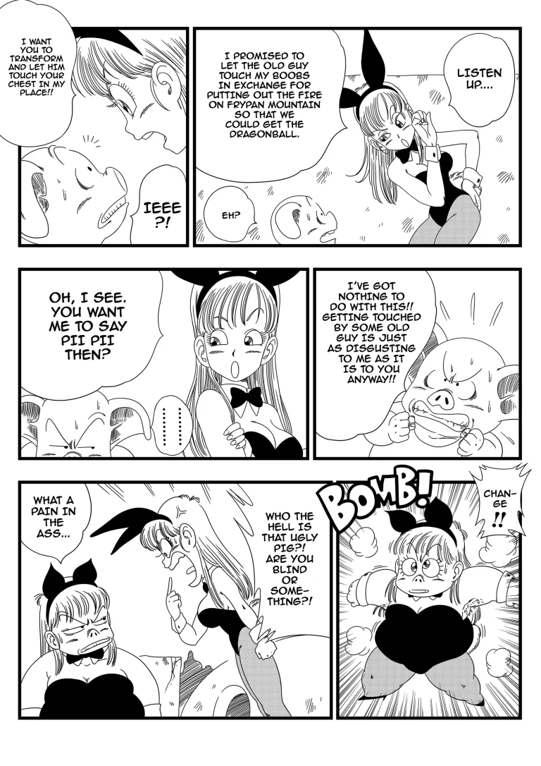 Bunny Girl Transformation porn comic picture 4