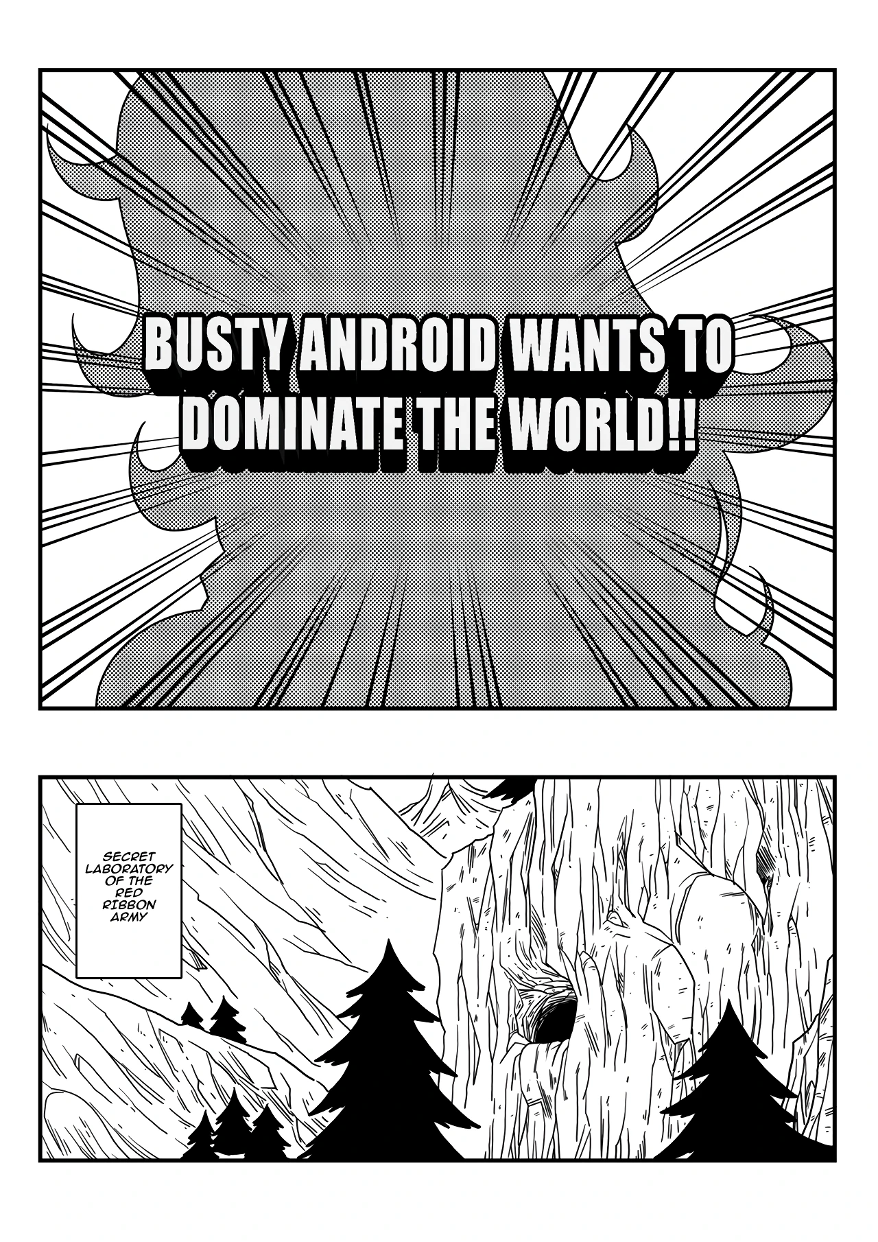 Busty Android Wants to Dominate the World!! porn comic picture 3