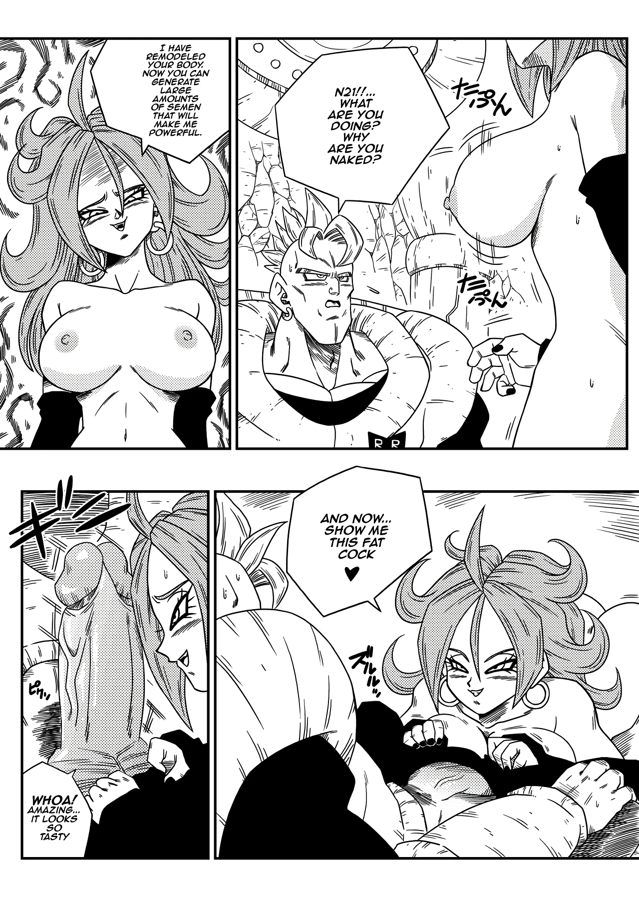 Busty Android Wants to Dominate the World!! porn comic picture 6
