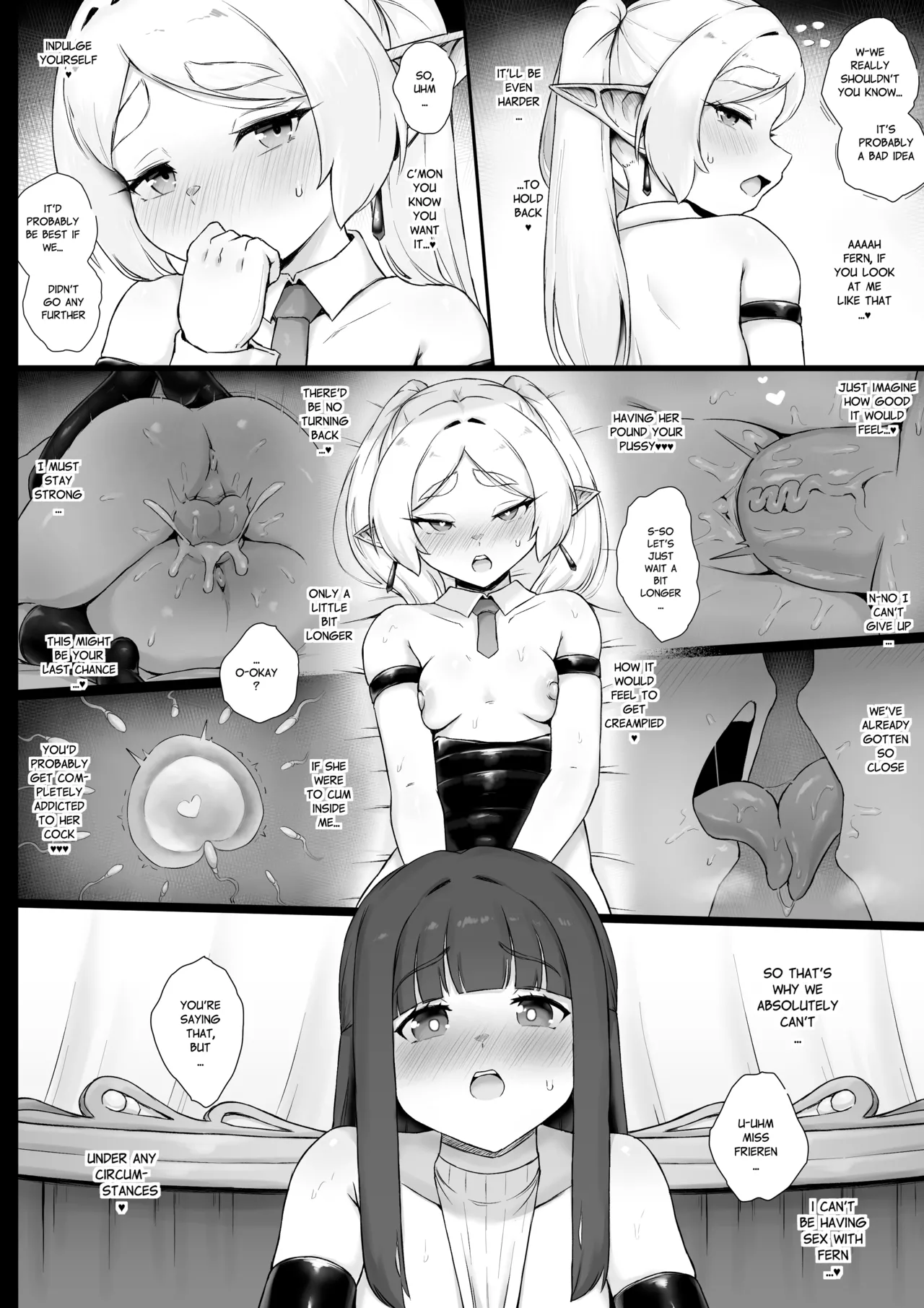 Can Frieren Escape This Sex Dungeon Before Fern Impregnates Her? porn comic picture 27