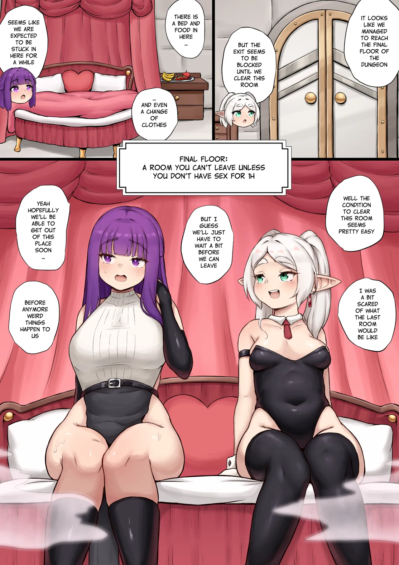 Can Frieren Escape This Sex Dungeon Before Fern Impregnates Her? porn comic picture 9