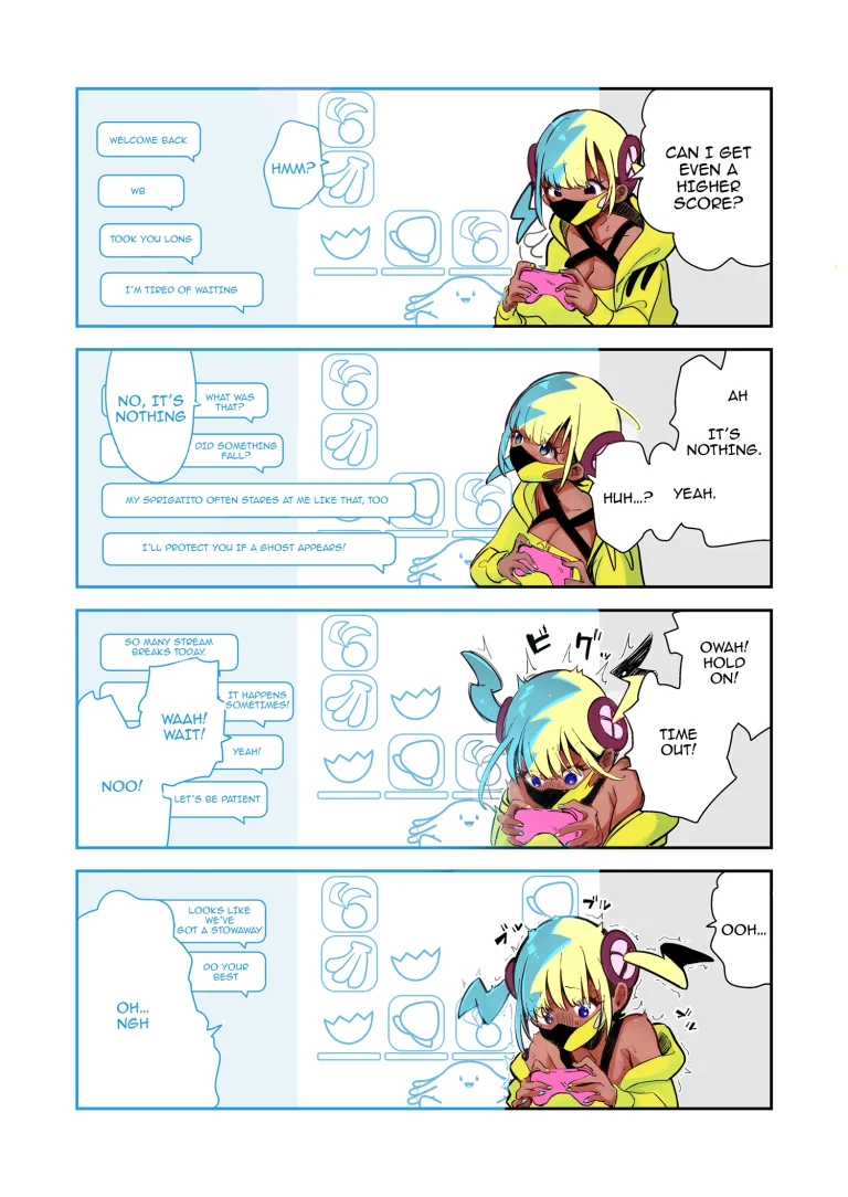Canari's Well-Behaved So She Won't Do A Lewd Livestream!! porn comic picture 10