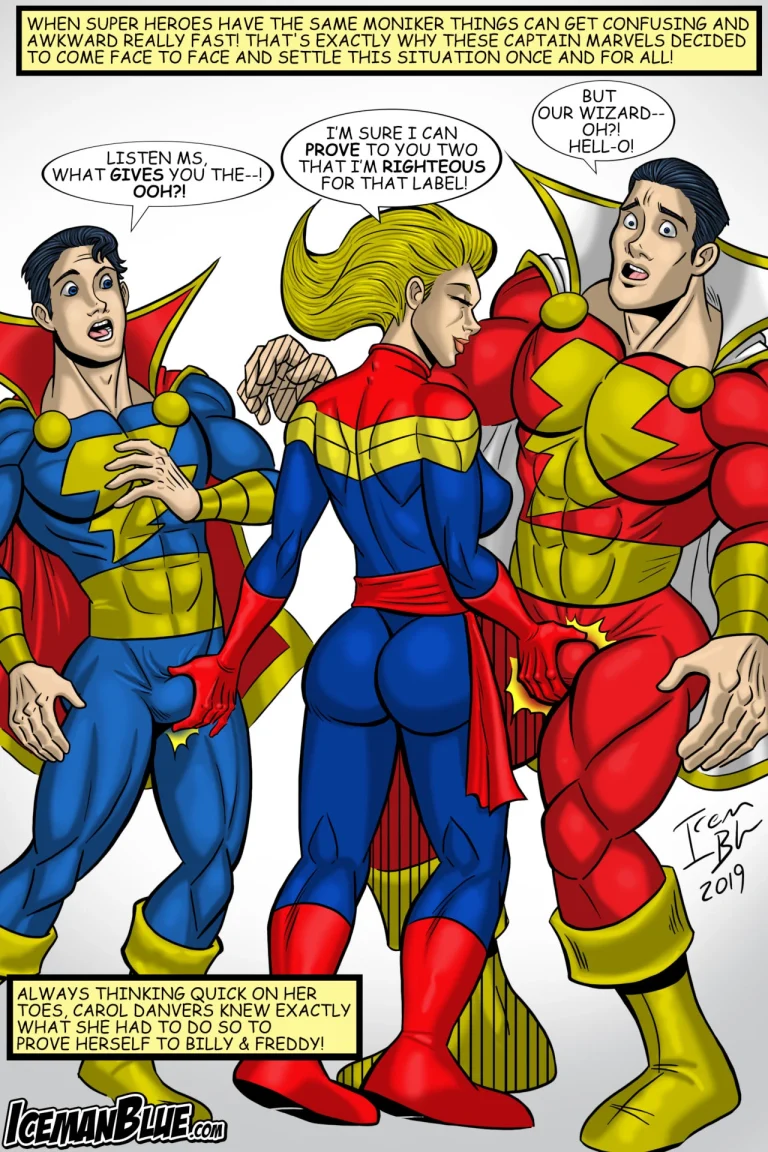 Captain Marvel V Captain Marvel porn comic picture 2