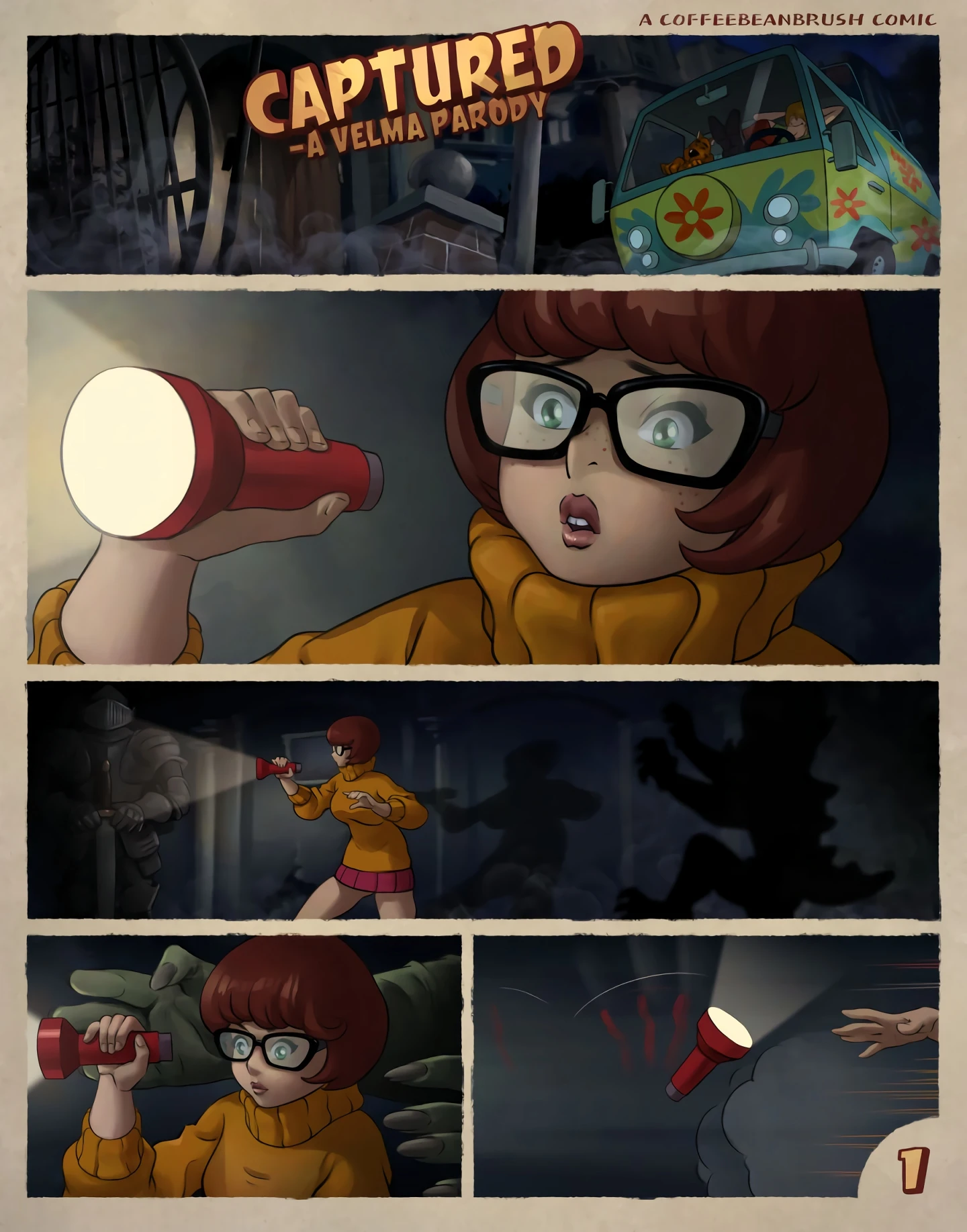 Captured - A Velma Parody porn comic picture 1