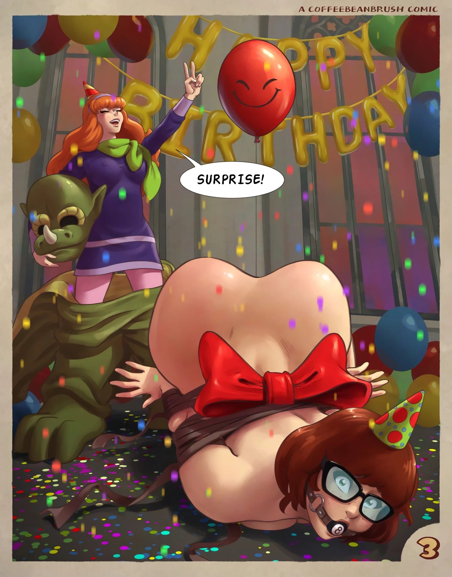 Captured - A Velma Parody porn comic picture 3