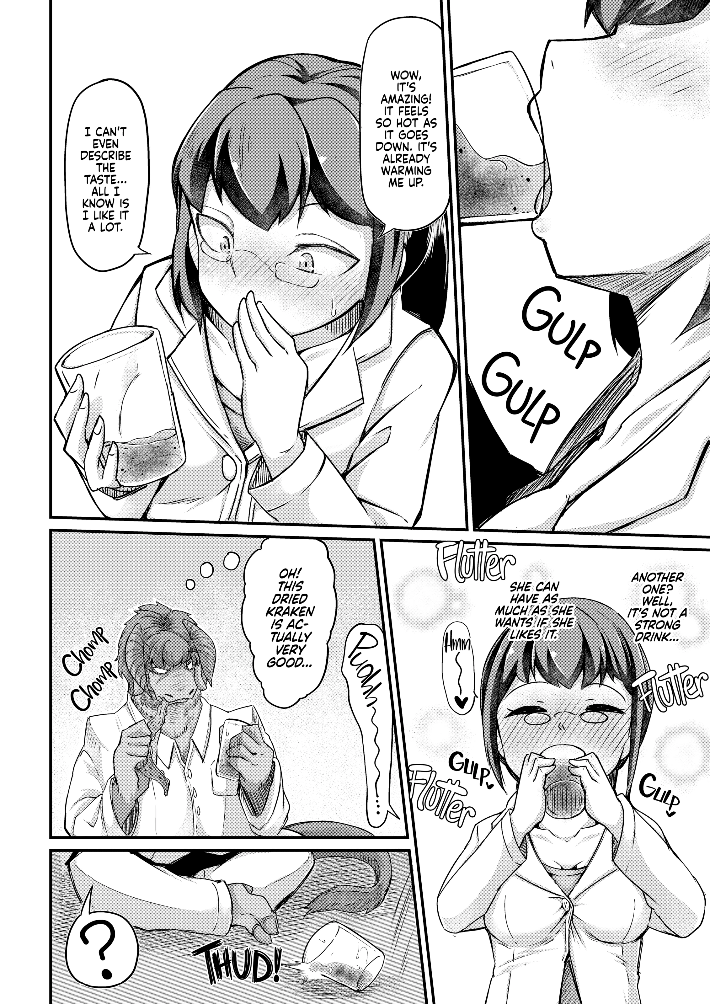 Catoplebas and Secretary porn comic picture 4