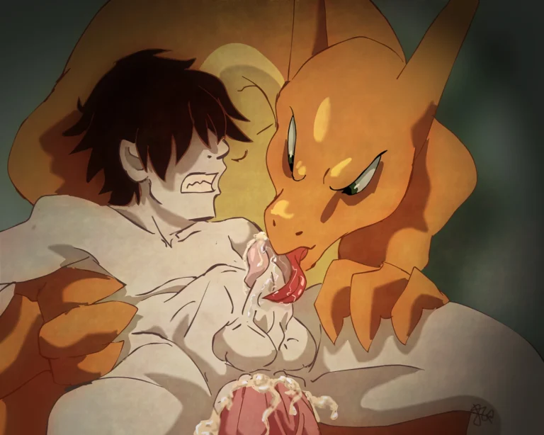 Charizard's Evolution Rape porn comic picture 37