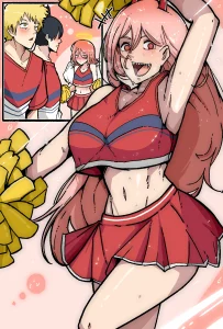 Cheerleader porn comic picture 1