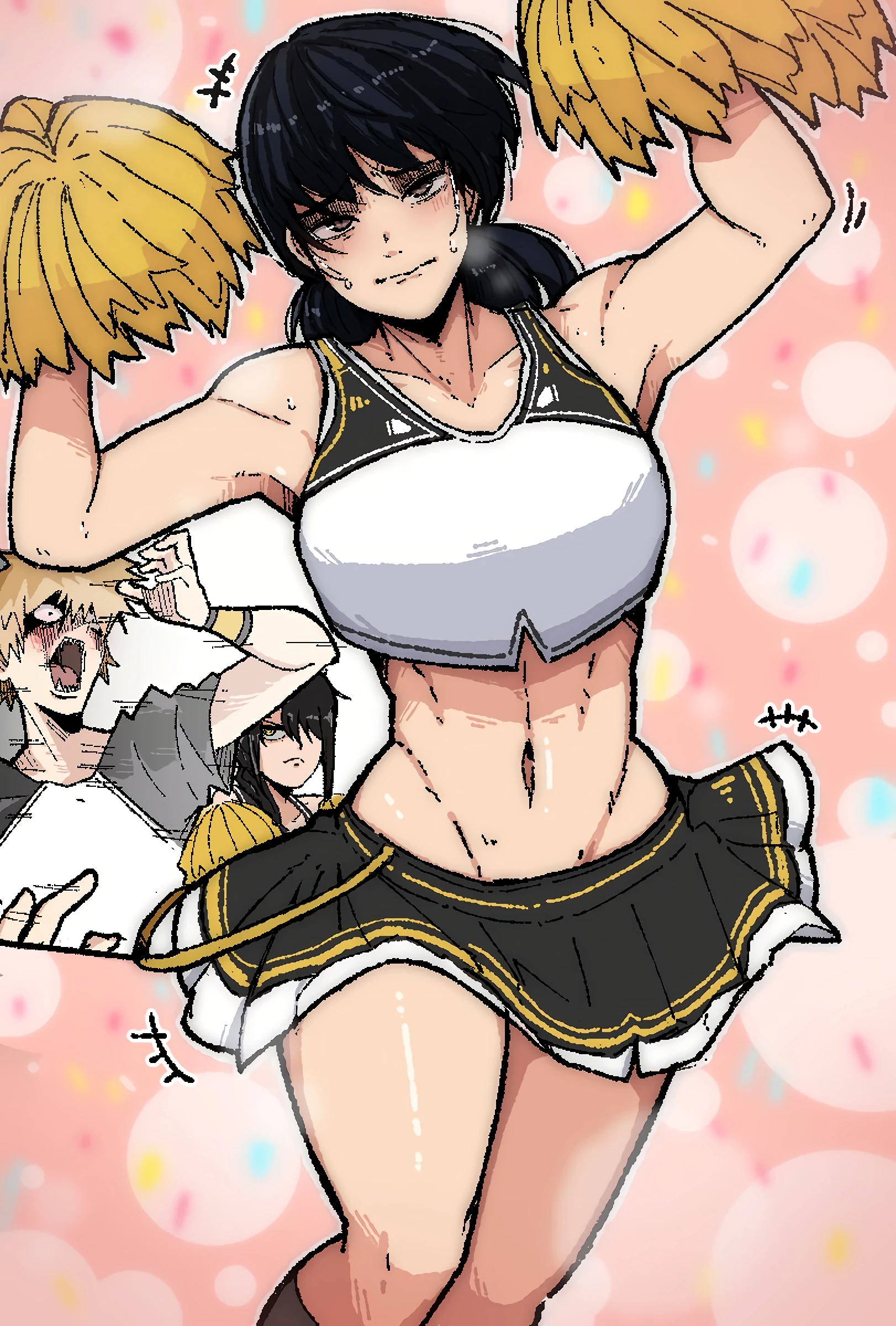 Cheerleader porn comic picture 4