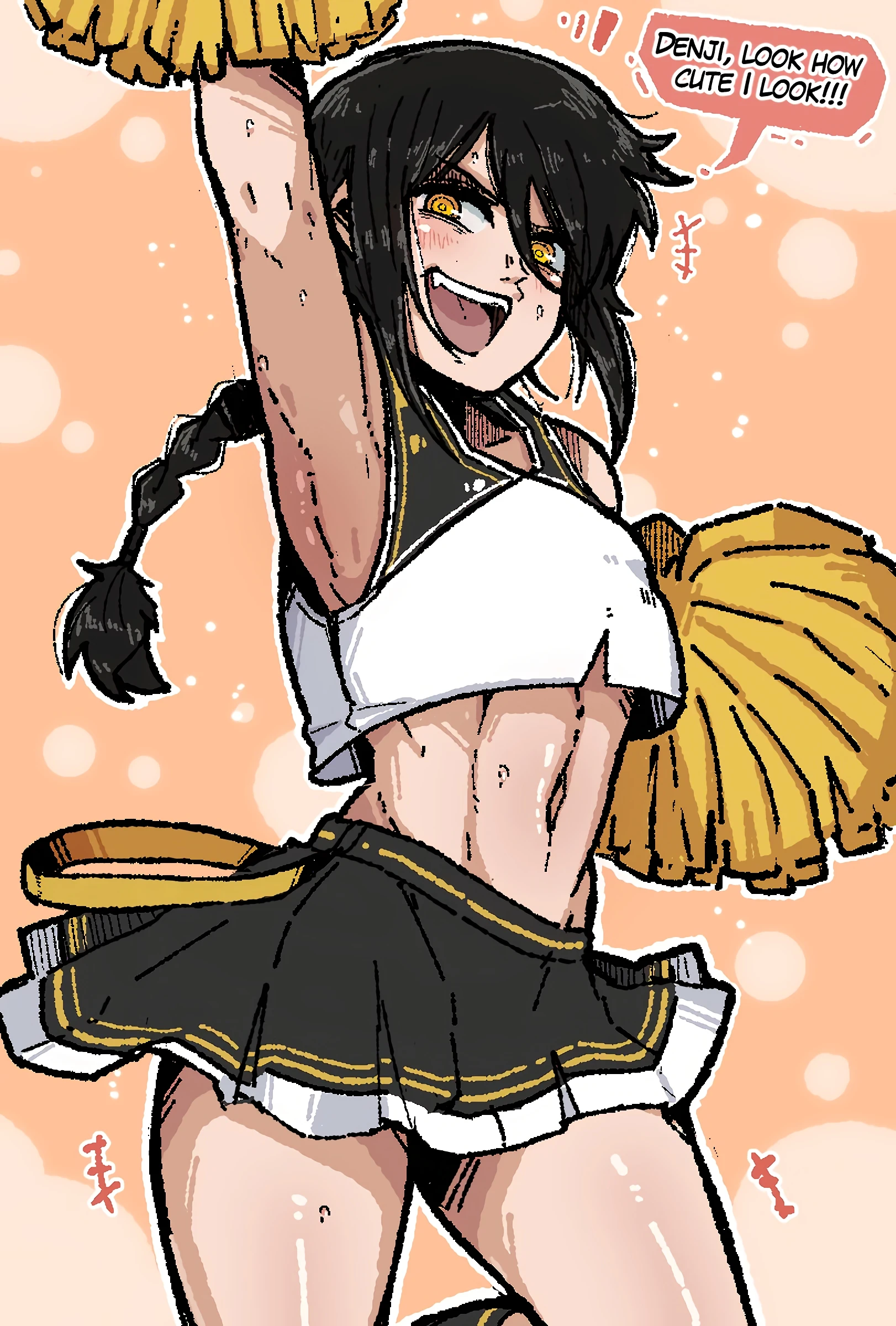 Cheerleader porn comic picture 6
