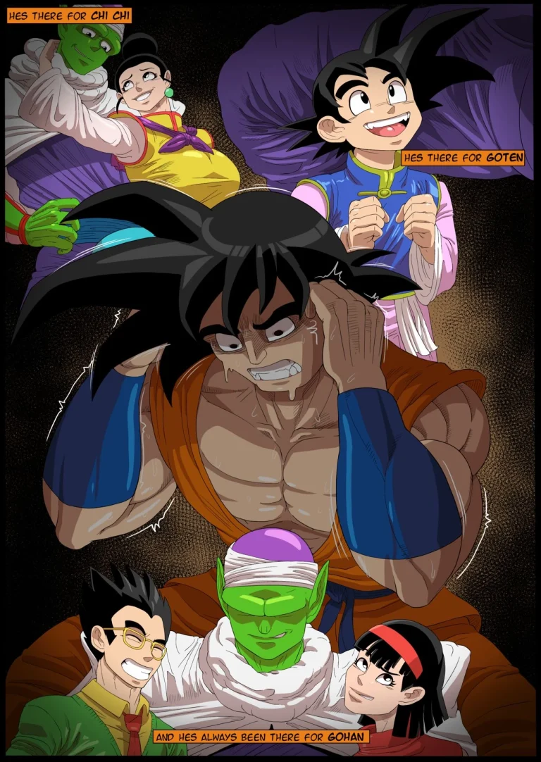 Chi Chi x Piccolo porn comic picture 29