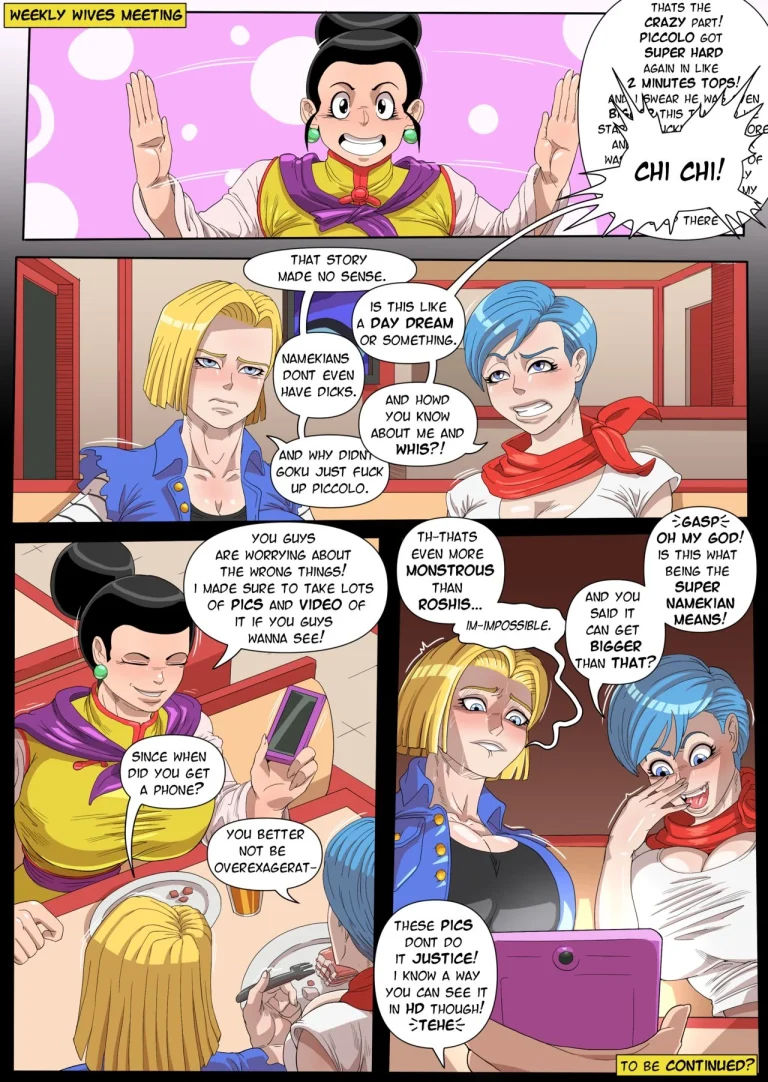 Chi Chi x Piccolo porn comic picture 33