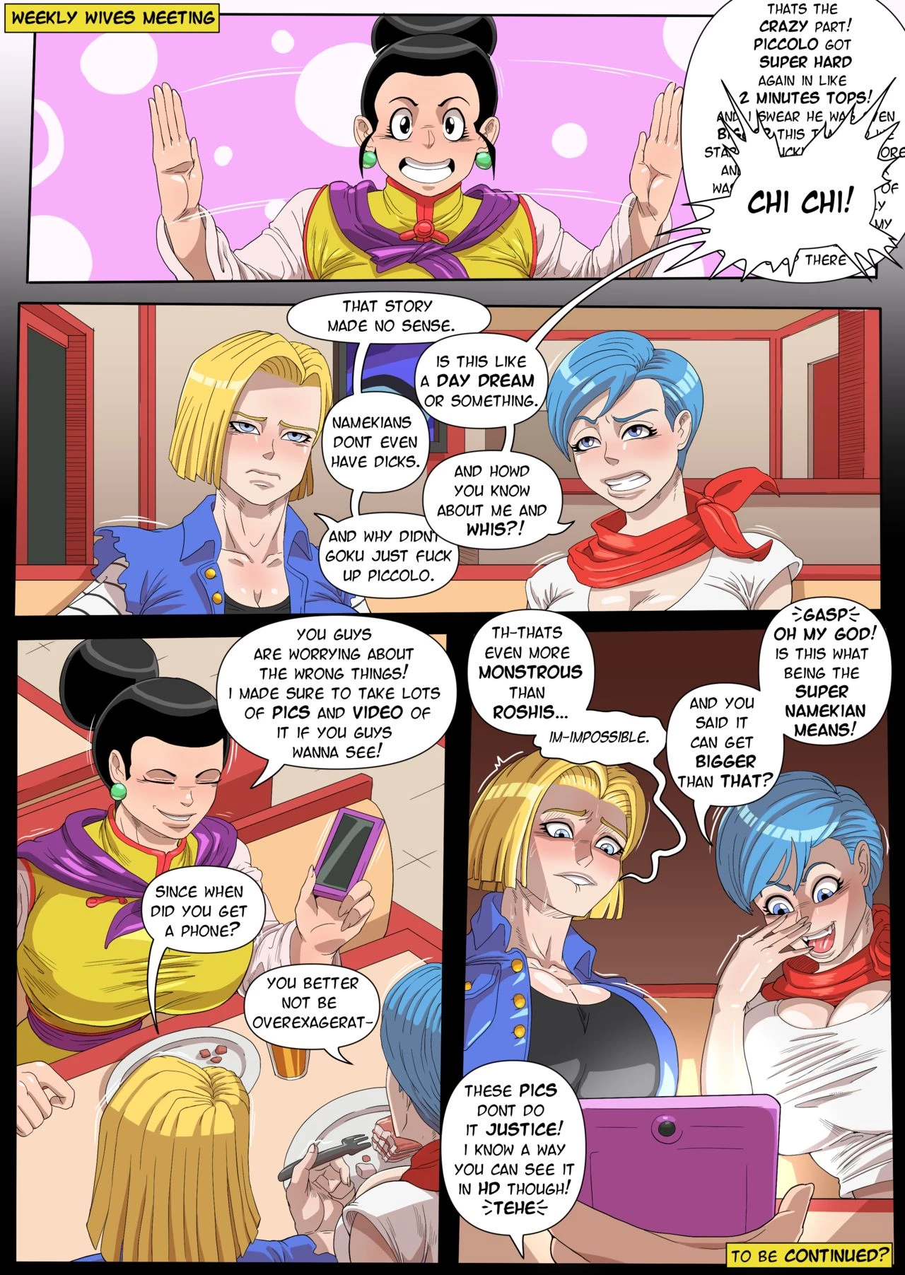 Chi Chi x Piccolo porn comic picture 33