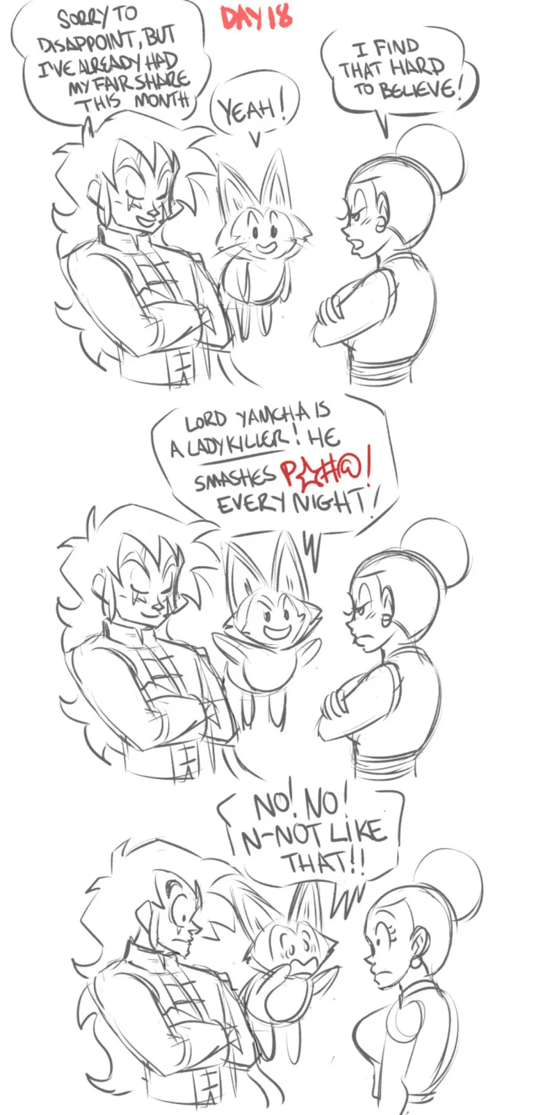 Chi Chi's No Nut November porn comic picture 18