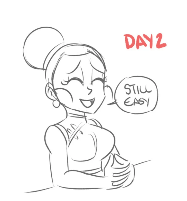 Chi Chi's No Nut November porn comic picture 2