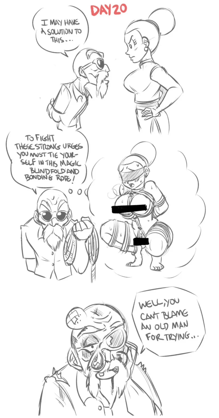 Chi Chi's No Nut November porn comic picture 20