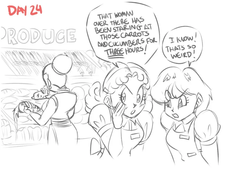 Chi Chi's No Nut November porn comic picture 24