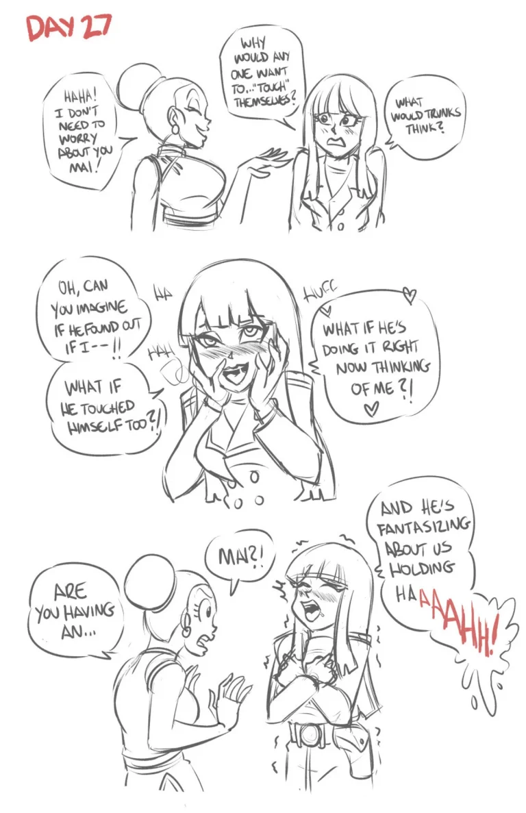 Chi Chi's No Nut November porn comic picture 28