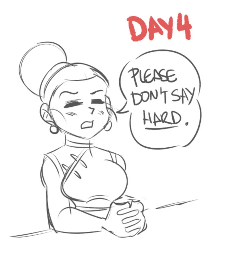 Chi Chi's No Nut November porn comic picture 4