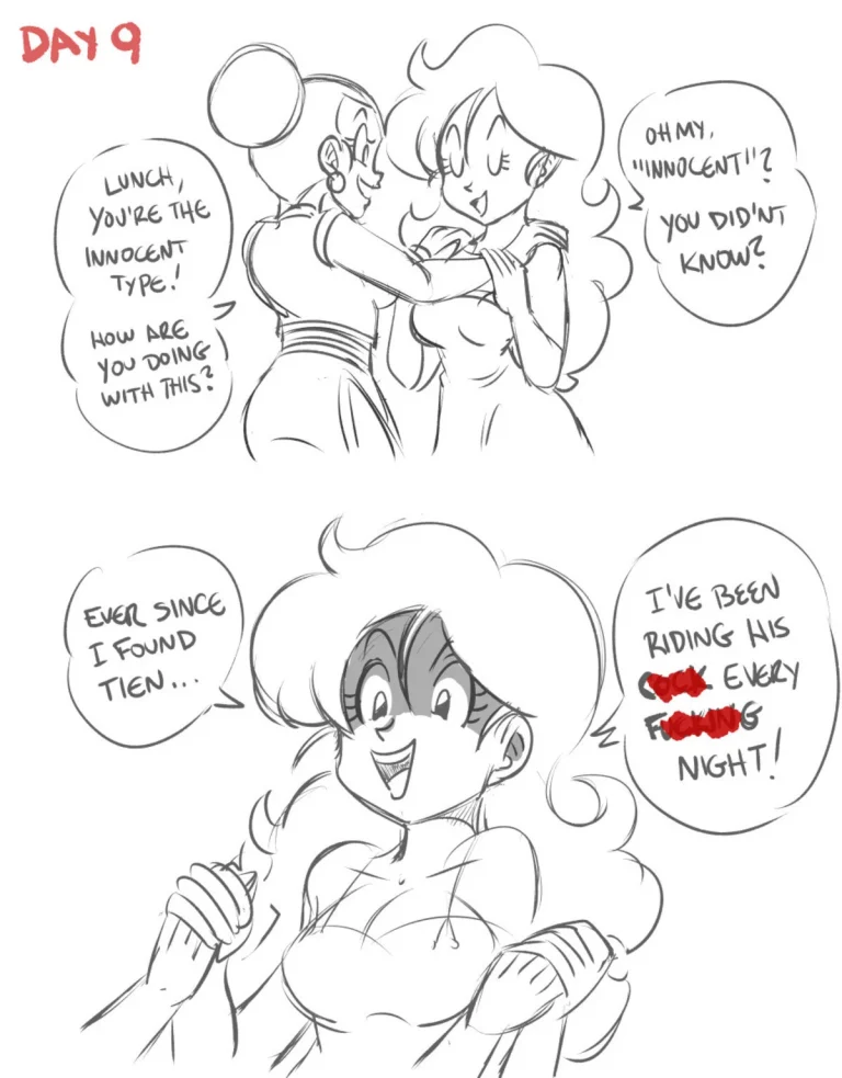 Chi Chi's No Nut November porn comic picture 9