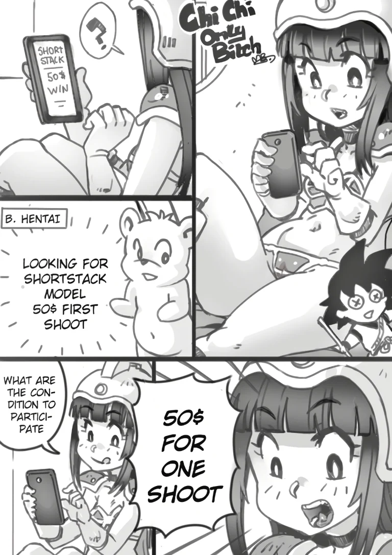 Chichi's only bitch porn comic picture 1