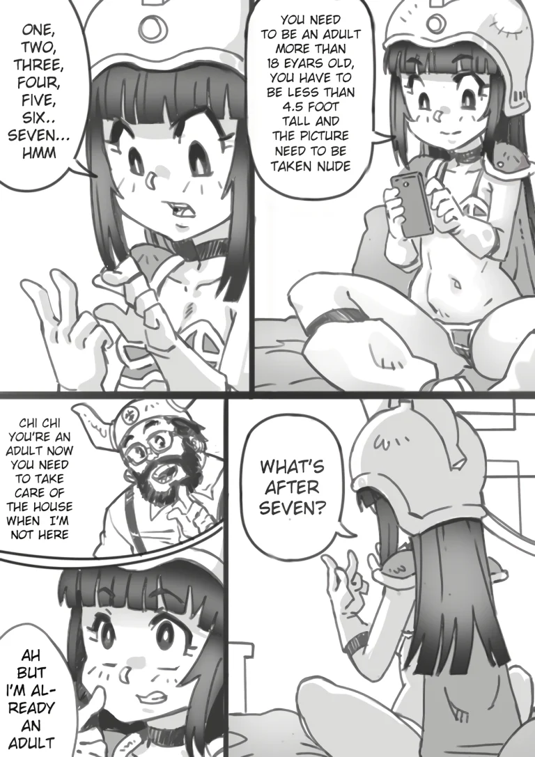 Chichi's only bitch porn comic picture 2