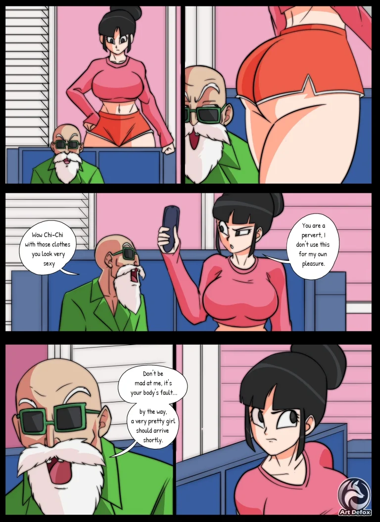 Chichi's Vacation porn comic picture 6