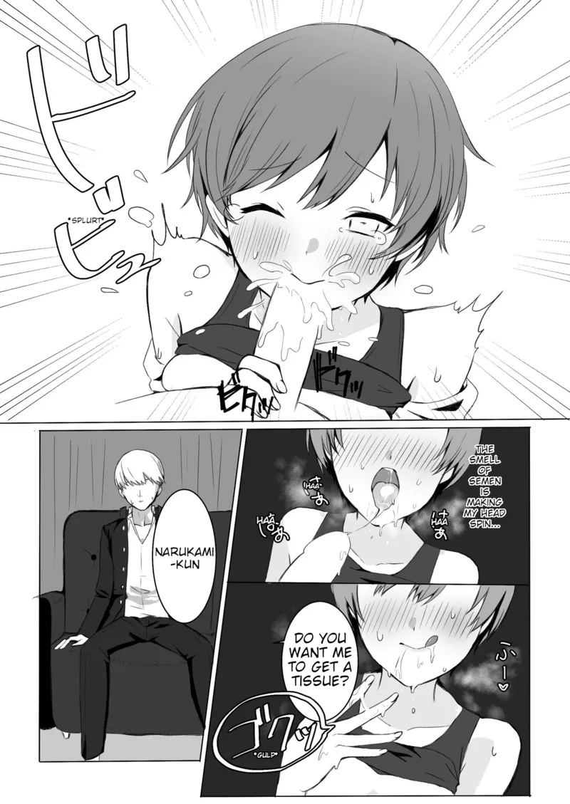 Chie Satonaka Can't Endure it porn comic picture 15